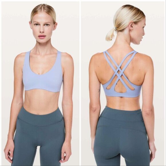 lululemon athletica Other - Lululemon Light Strides Bra Iron Purple